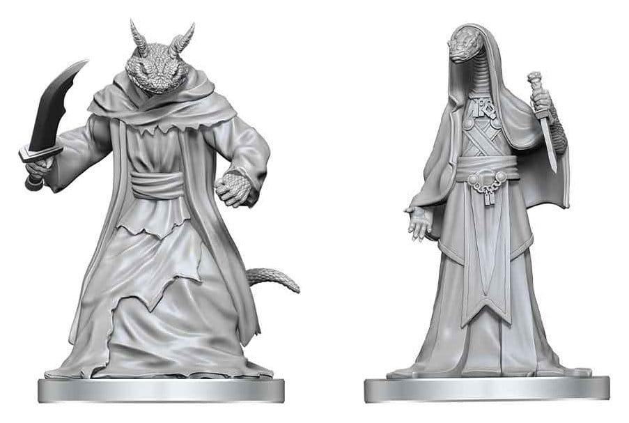 Pathfinder Battles Deep Cuts Miniatura sin pintar Zyss & Aapoph Serpentfolk 13 cm Frikytopia
