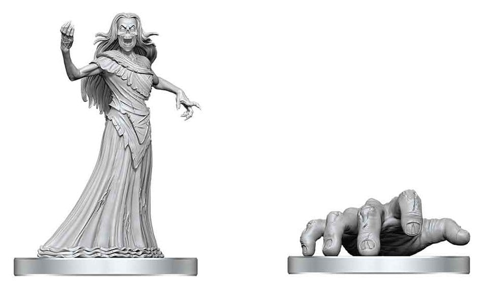 Pathfinder Battles Deep Cuts Miniatura sin pintar Mano reptante gigante & Retornado 13 cm
