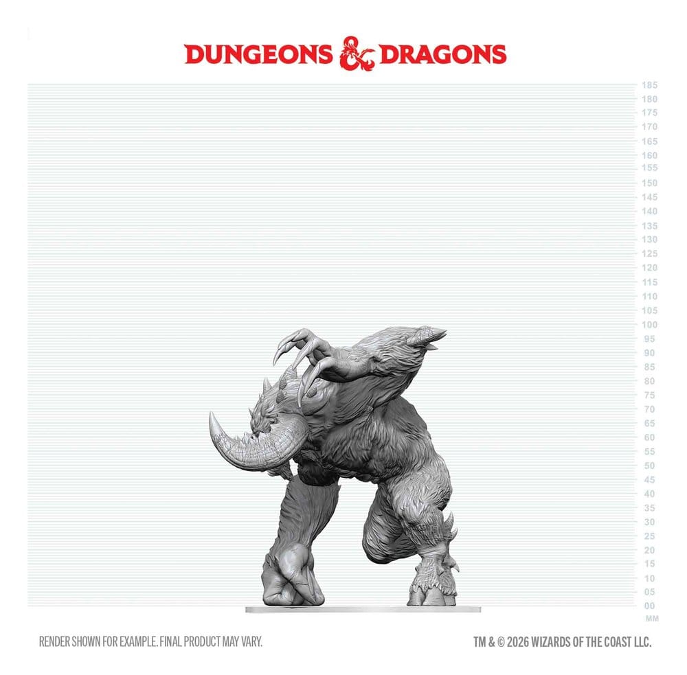 D&D Nolzur's Marvelous Miniatures Boxed Miniatura sin pintar Goristro 15 cm