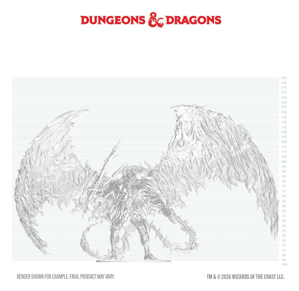 D&D Nolzur's Marvelous Miniatures Boxed Miniatura sin pintar Balor 20 cm
