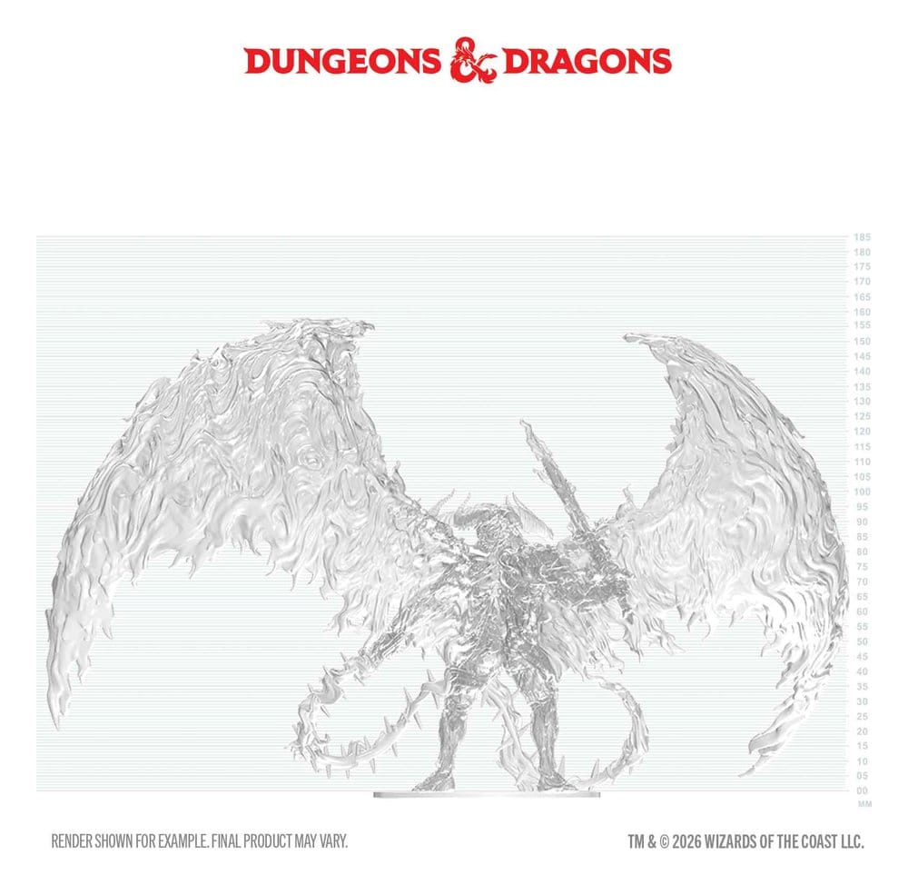 D&D Nolzur's Marvelous Miniatures Boxed Miniatura sin pintar Balor 20 cm