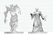 Dungeons & Dragons Nolzur's Marvelous Miniatures Miniatura sin pintar Ghast Invocador de Tumbas & Espectro 14 cm