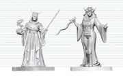 Dungeons & Dragons Nolzur's Marvelous Miniatures Miniatura sem pintar Fanático cultista & Hierofante 14 cm