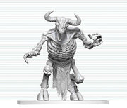 Dungeons & Dragons Nolzur's Marvelous Miniatures Miniatura sem pintar Esqueleto de Minotauro 17 cm