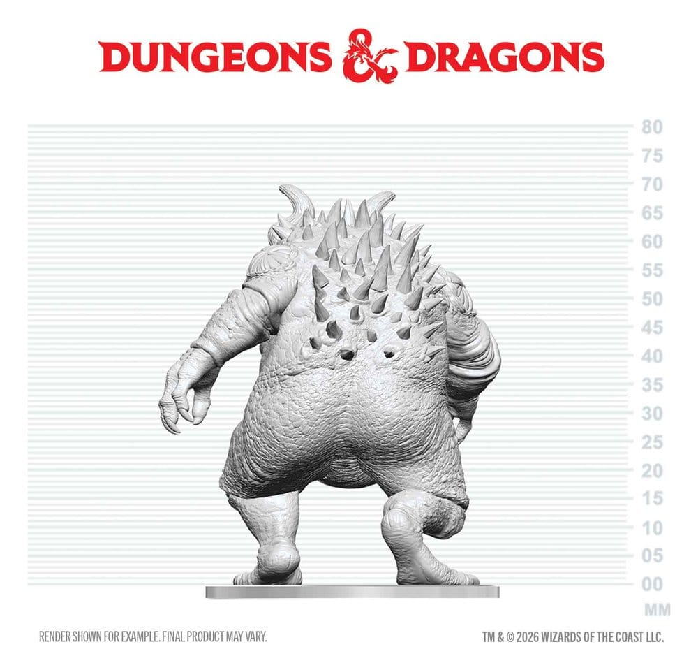 Dungeons & Dragons Nolzur's Marvelous Miniatures Miniatura sin pintar Hezrou 17 cm