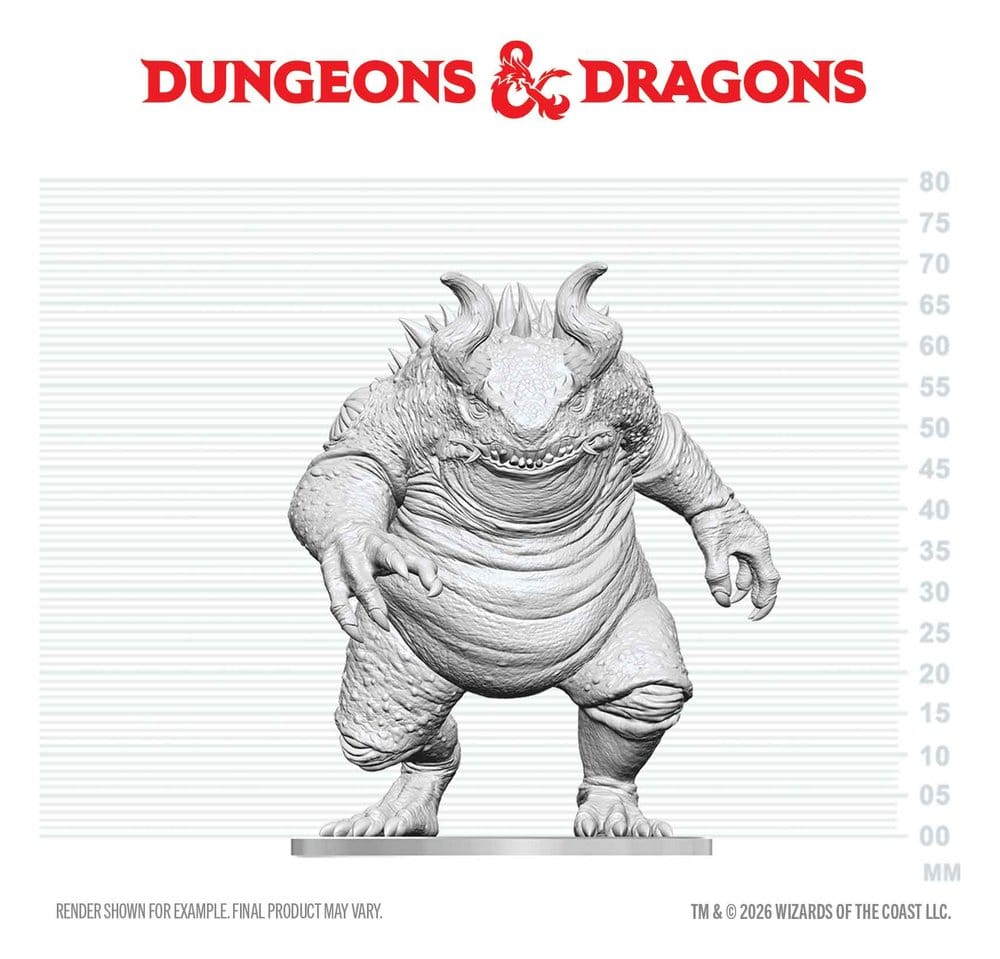 Dungeons & Dragons Nolzur's Marvelous Miniatures Miniatura sin pintar Hezrou 17 cm