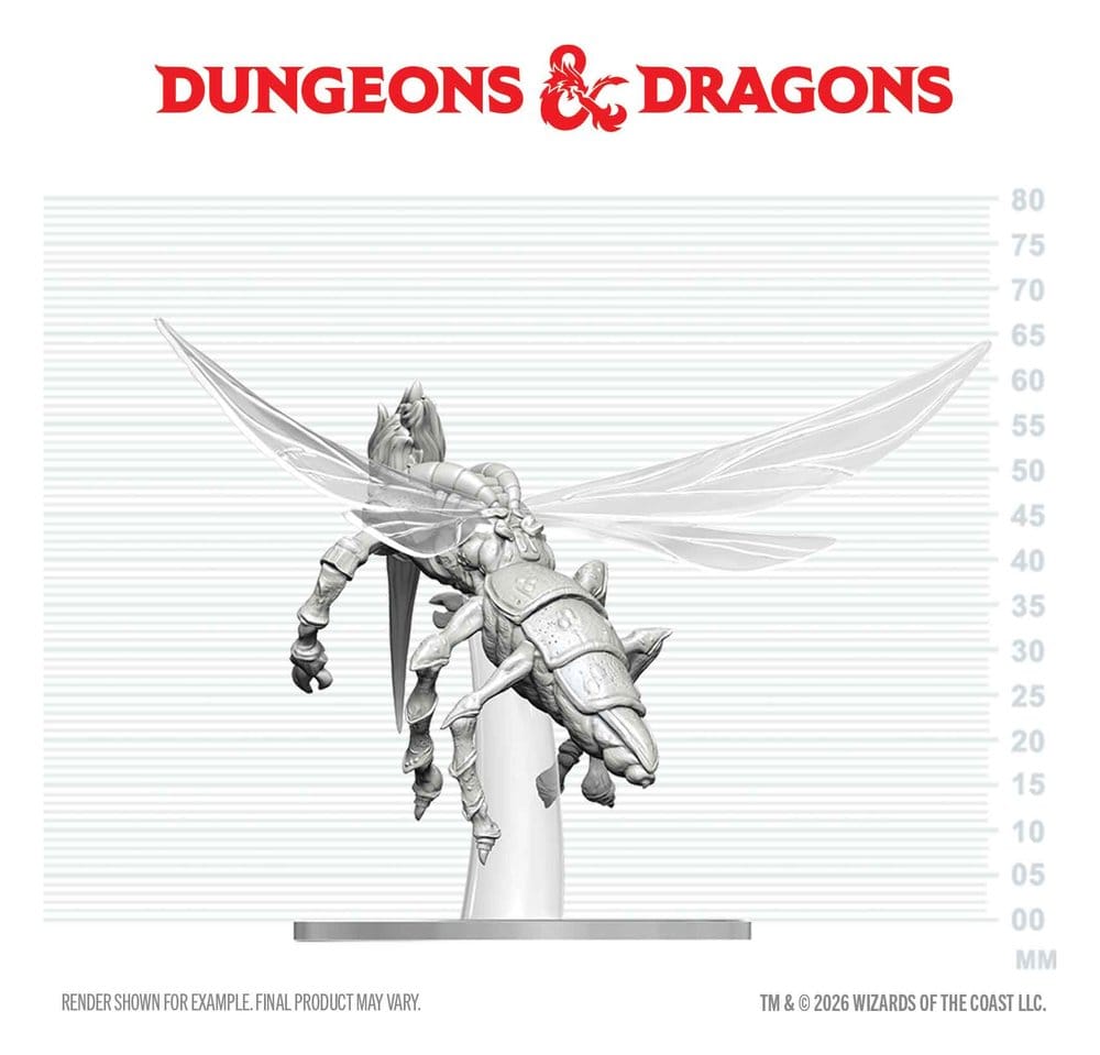 Dungeons & Dragons Nolzur's Marvelous Miniatures Miniatura sem pintar Chasme 17 cm