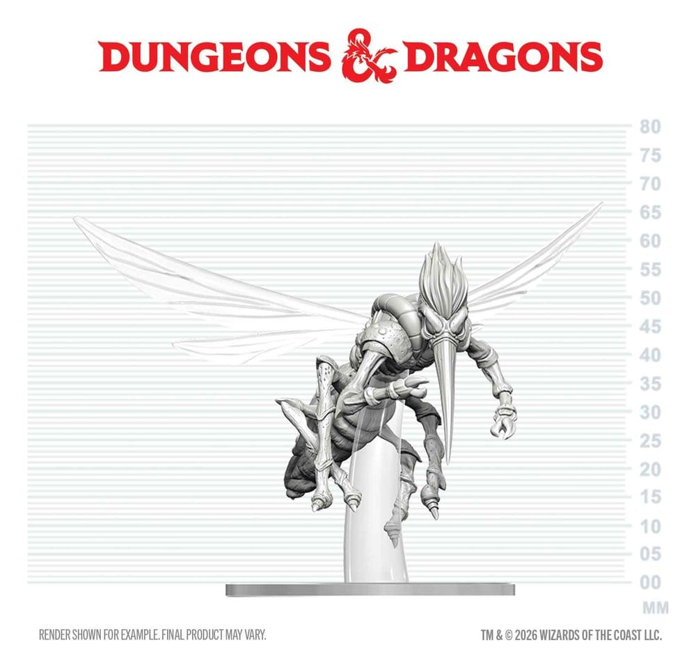 Dungeons & Dragons Nolzur's Marvelous Miniatures Miniatura sem pintar Chasme 17 cm