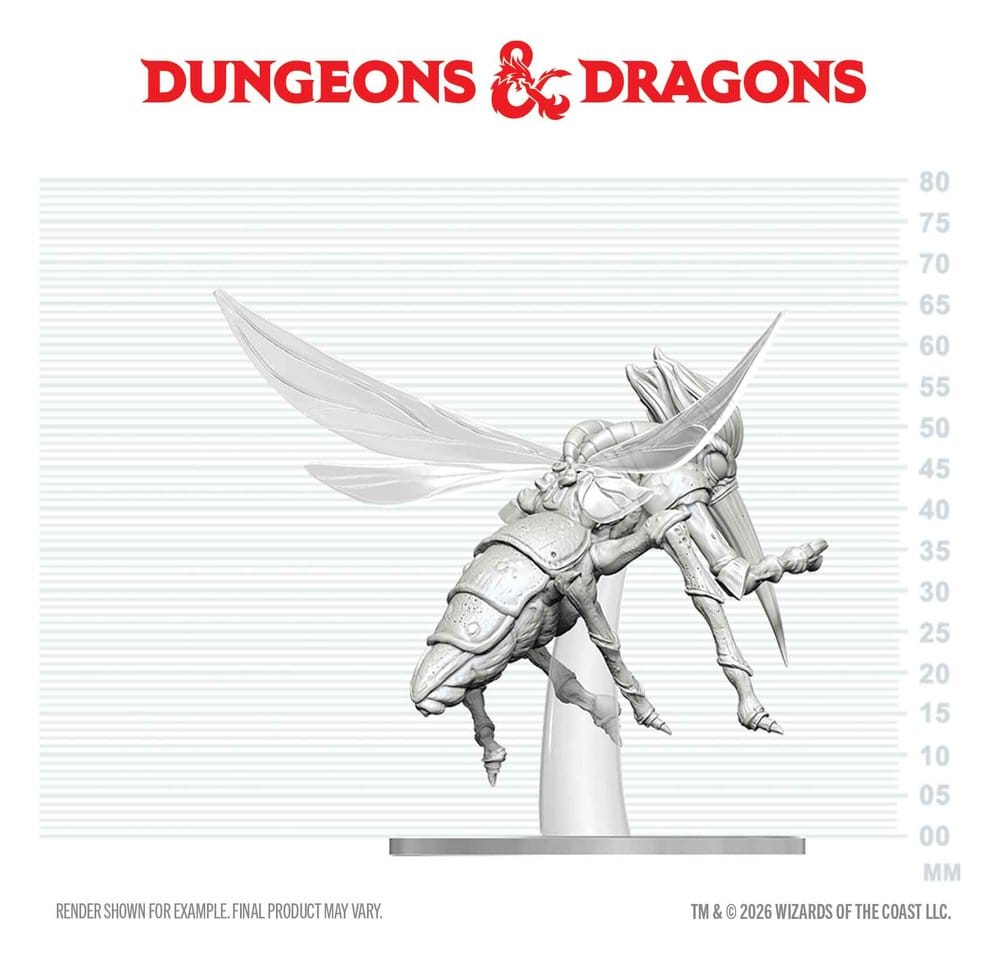 Dungeons & Dragons Nolzur's Marvelous Miniatures Miniatura sem pintar Chasme 17 cm