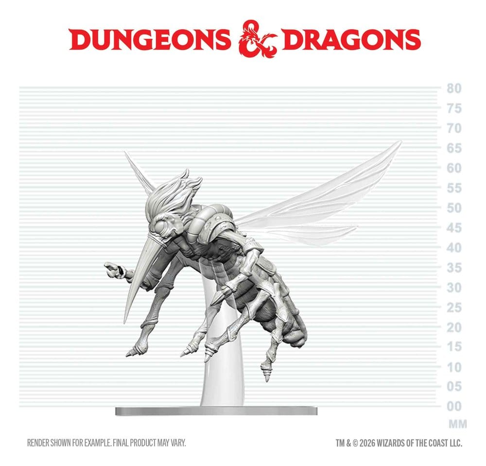 Dungeons & Dragons Nolzur's Marvelous Miniatures Miniatura sem pintar Chasme 17 cm