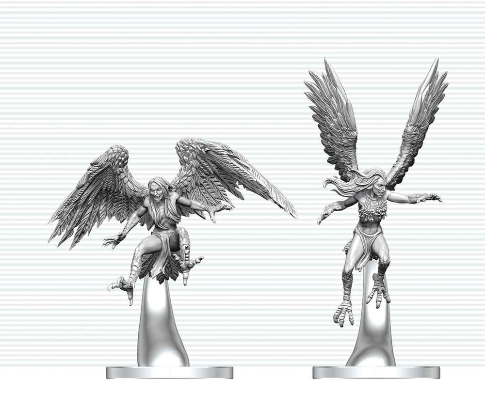 Dungeons & Dragons Nolzur's Marvelous Miniatures Miniatura sin pintar Arpías 17 cm