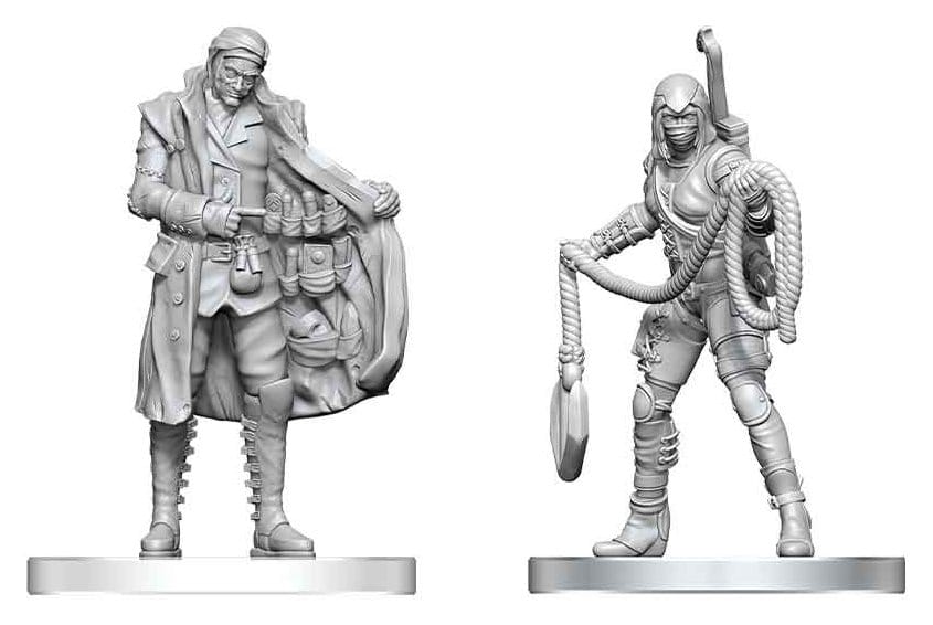 Pathfinder Battles Deep Cuts Miniatura sin pintar Burglar & Fence 14 cm Frikytopia