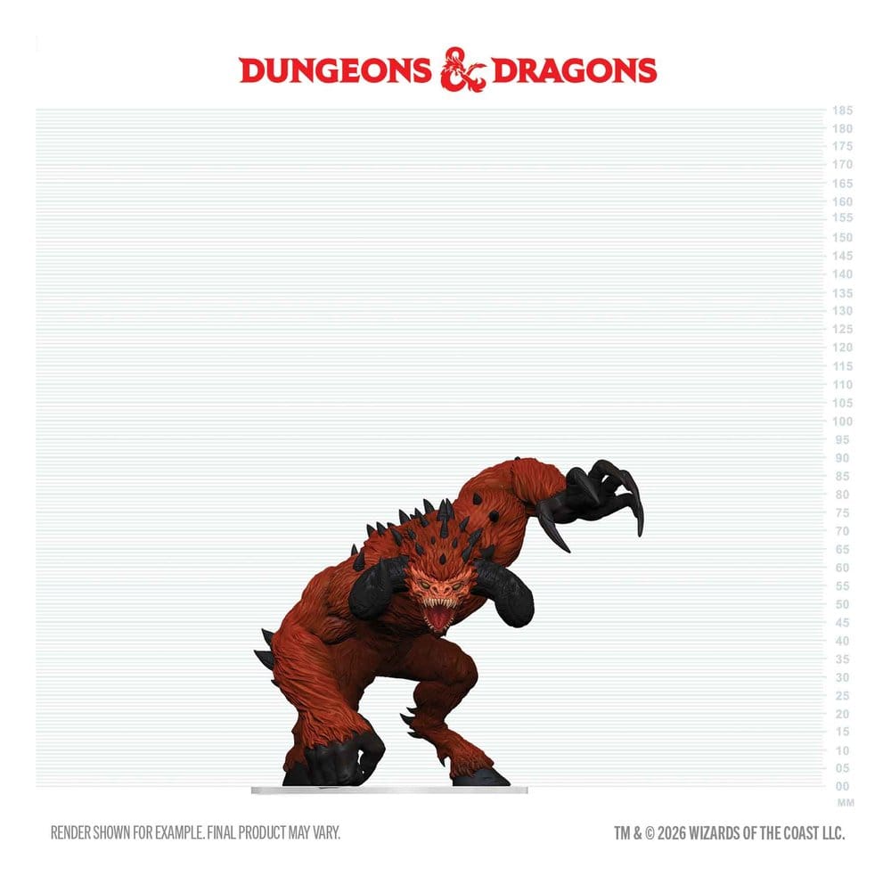 D&D Icons of the Realms Boxed Miniaturas prepintadas Goristro 15 cm