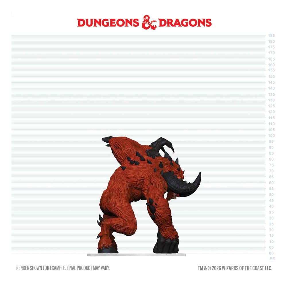 D&D Icons of the Realms Boxed Miniaturas prepintadas Goristro 15 cm