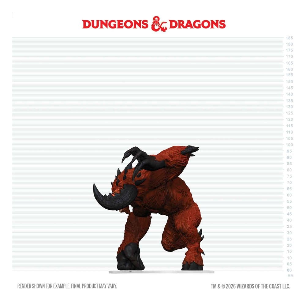 D&D Icons of the Realms Boxed Miniaturas prepintadas Goristro 15 cm