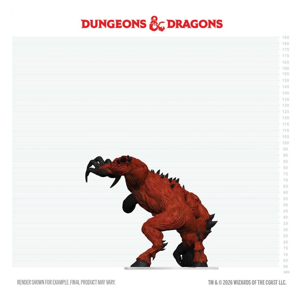 D&D Icons of the Realms Boxed Miniaturas prepintadas Goristro 15 cm