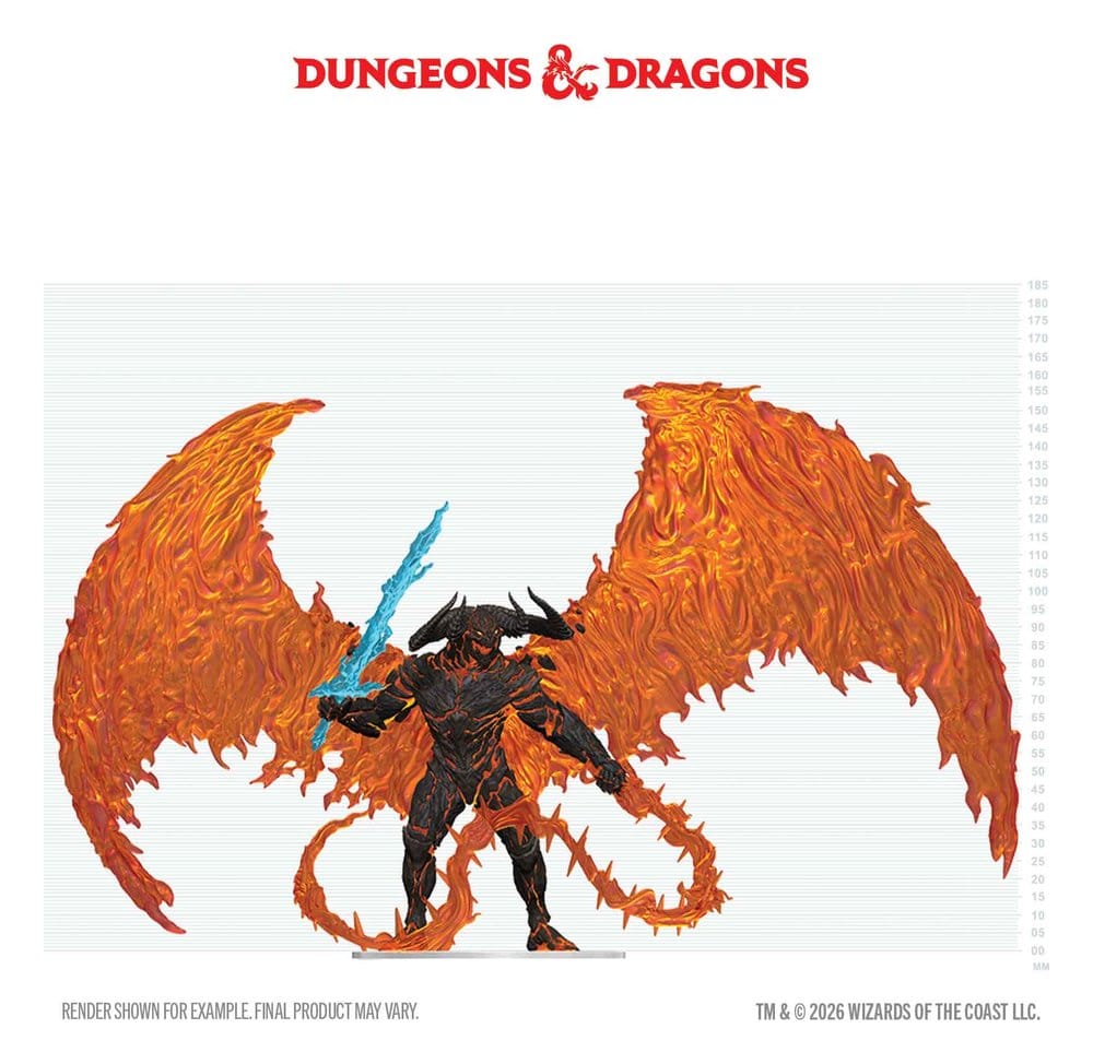 D&D Icons of the Realms Boxed Miniaturas prepintadas Balor 20 cm
