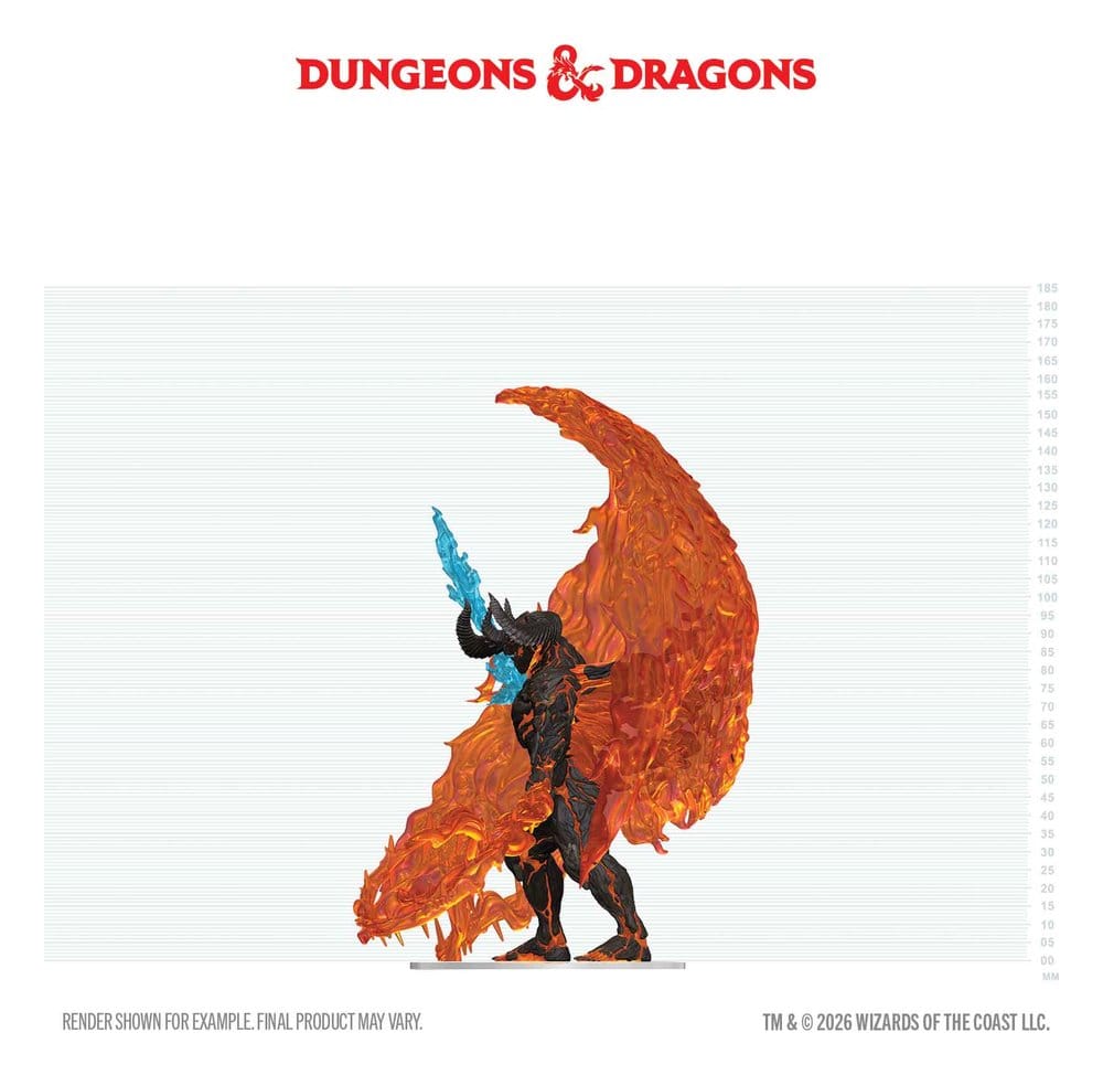D&D Icons of the Realms Boxed Miniaturas prepintadas Balor 20 cm
