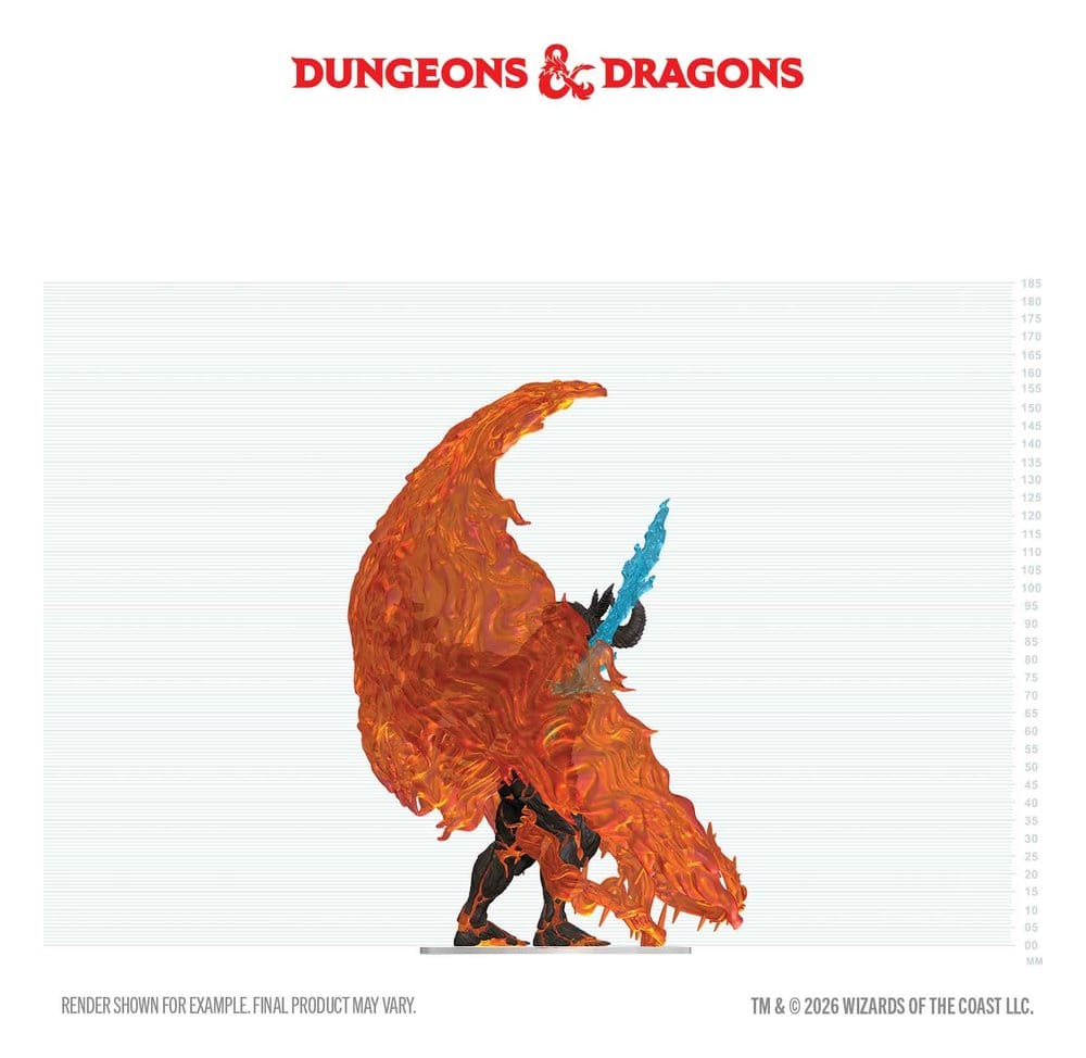 D&D Icons of the Realms Boxed Miniaturas prepintadas Balor 20 cm