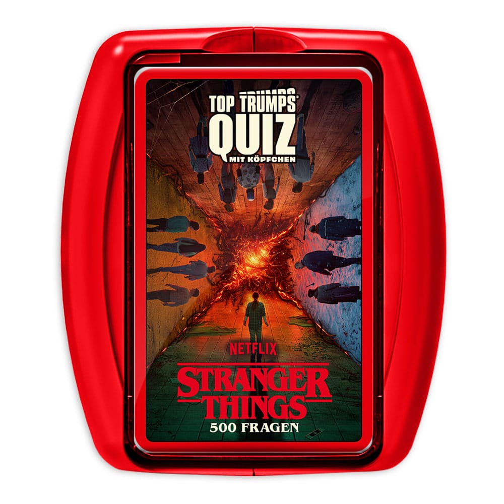 Stranger Things Juego de cartas Top Trumps Quiz *Edición Alemán* Frikytopia