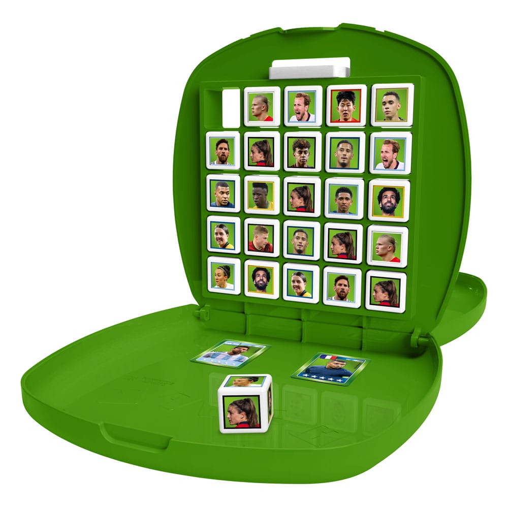 Estrellas mundiales de fútbol Top Trumps Match - The Crazy Cube Game Green Version
