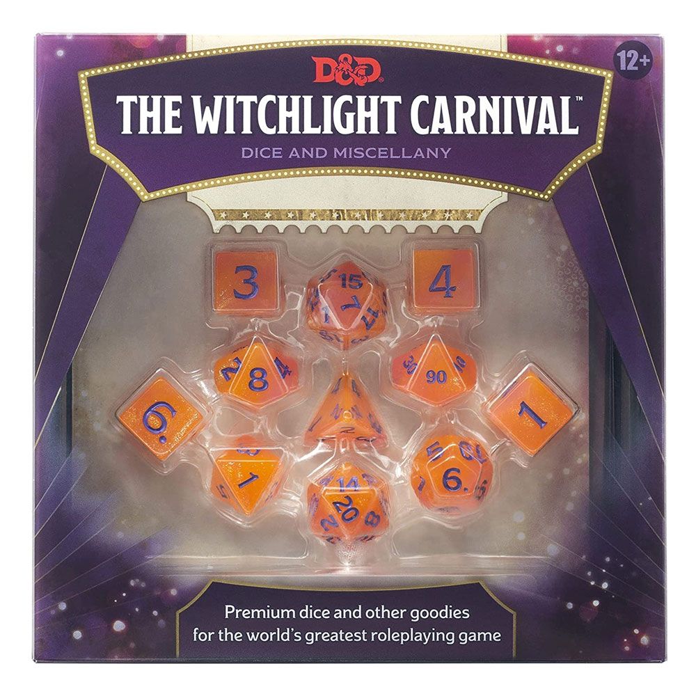 Dungeons & Dragons RPG Dados Witchlight Carnival Frikytopia
