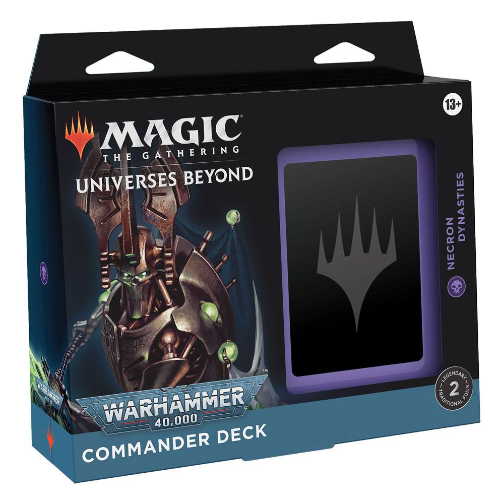 Magic the Gathering Universes Beyond: Warhammer 40,000 Mazos de Commander Caja (4) inglés