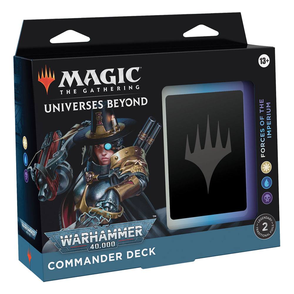 Magic the Gathering Universes Beyond: Warhammer 40,000 Mazos de Commander Caja (4) inglés