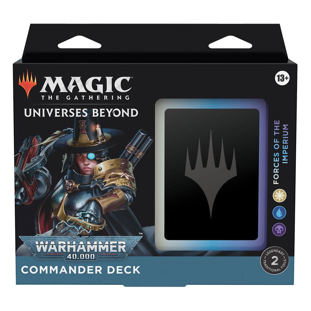 Magic the Gathering Universes Beyond: Warhammer 40,000 Mazos de Commander Caja (4) inglés