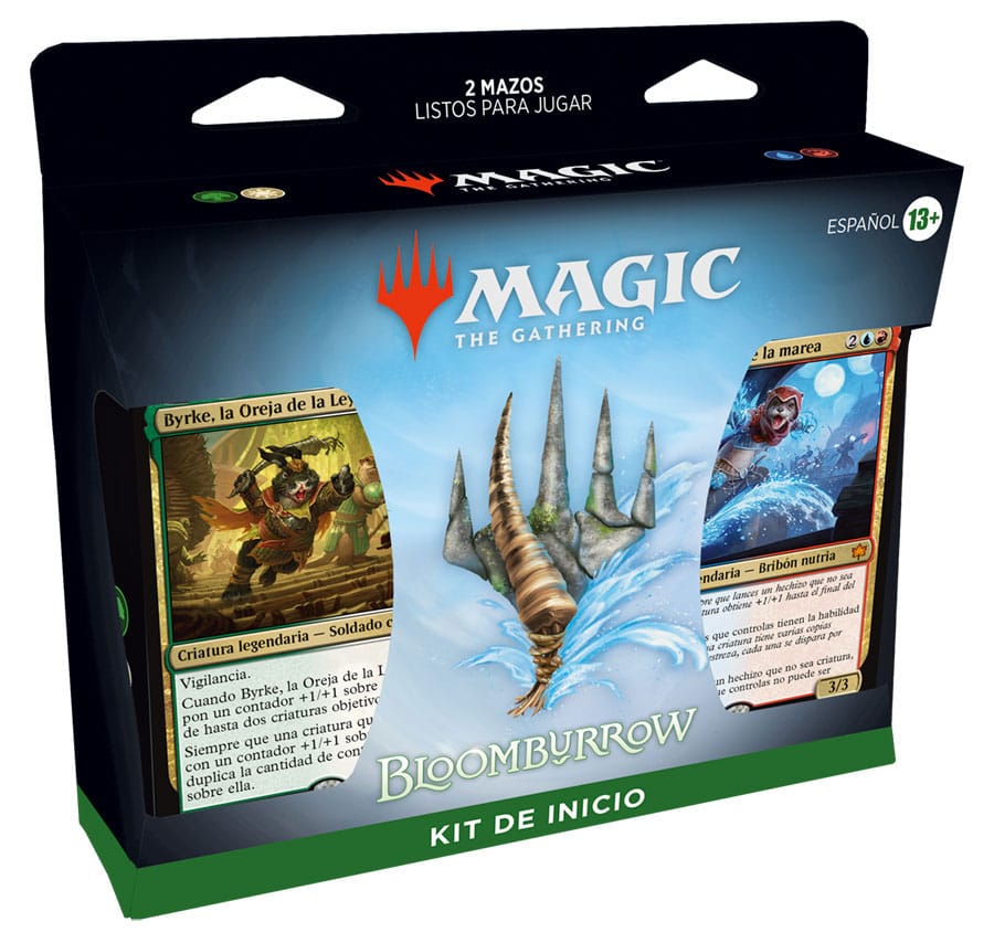 Magic the Gathering Bloomburrow Caja de Kits de inicio de 2024 (12) castellano Frikytopia