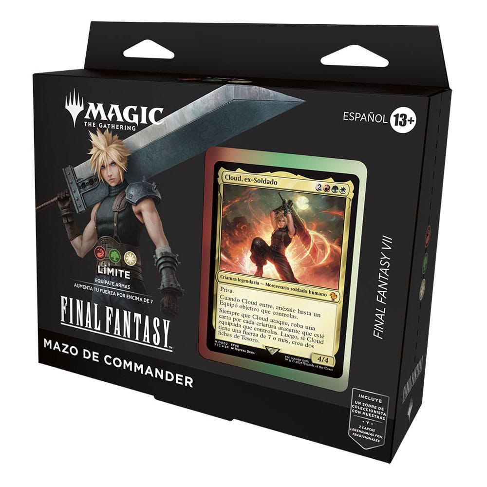 Magic the Gathering Final Fantasy Mazos de Commander Caja (4) castellano