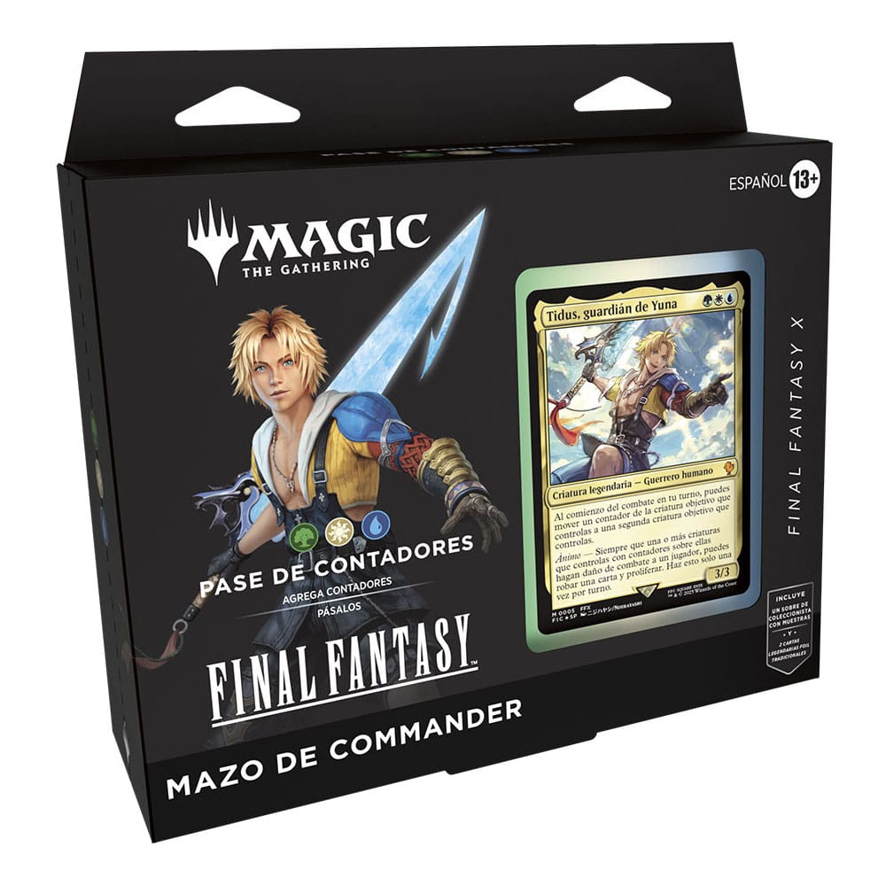 Magic the Gathering Final Fantasy Mazos de Commander Caja (4) castellano