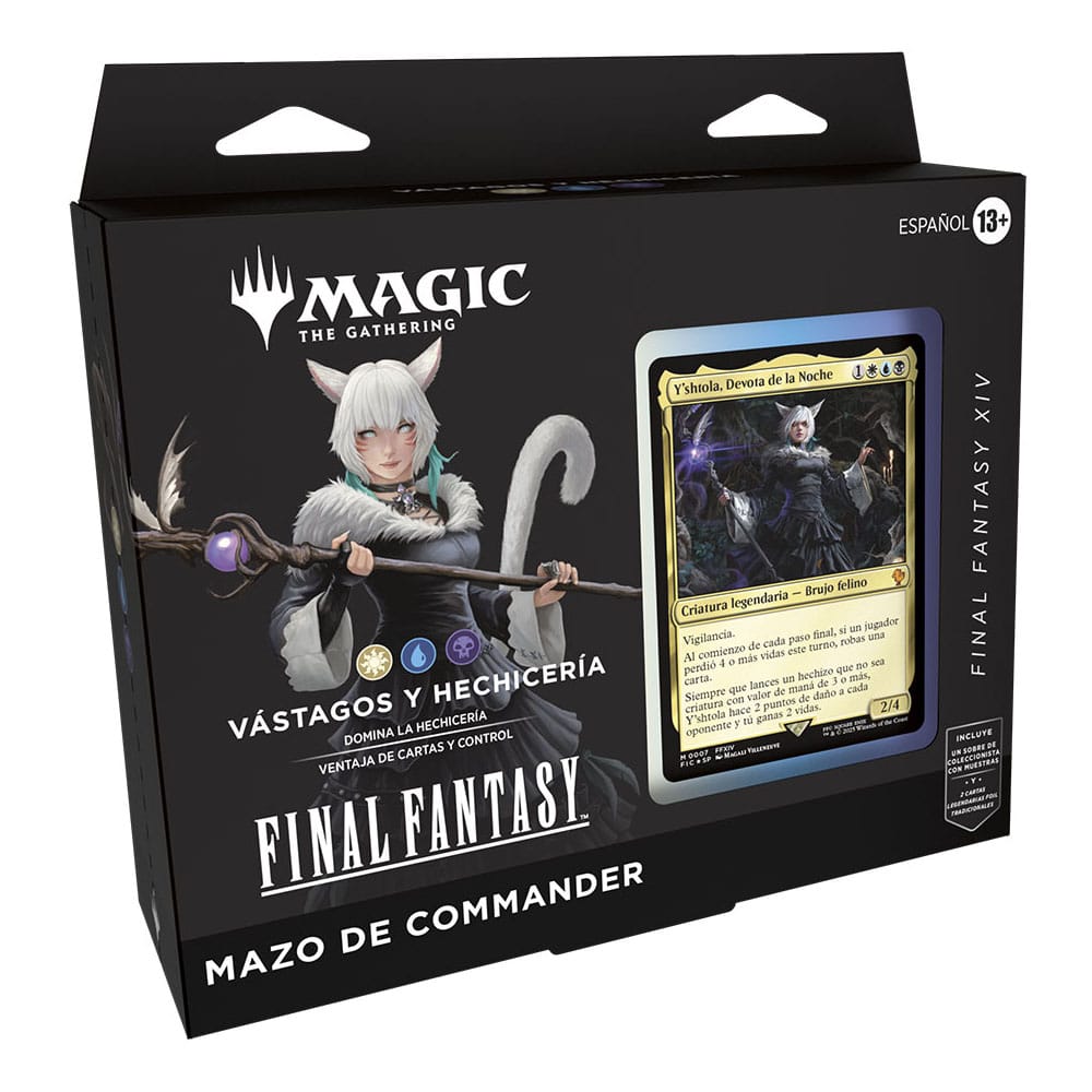 Magic the Gathering Final Fantasy Mazos de Commander Caja (4) castellano