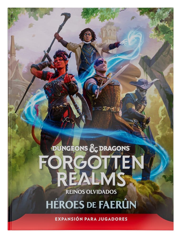 Dungeons & Dragons RPG Forgotten Realms: Héroes de Faerun Guía para Jugadores *Edición Español* Frikytopia