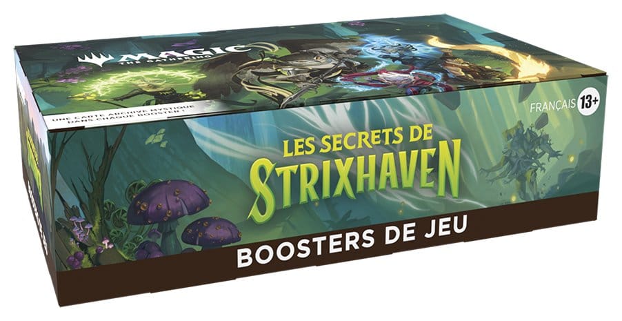 Magic the Gathering Les secrets de Strixhaven Caixa de Sobres de Jogo (30) francês
