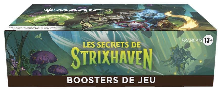Magic the Gathering Les secrets de Strixhaven Caixa de Sobres de Jogo (30) francês