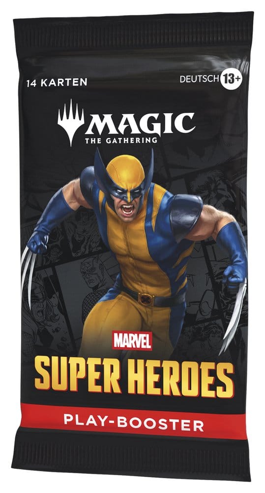 Magic the Gathering Marvel Super Heroes Caja de Sobres de Juego (30) alemán