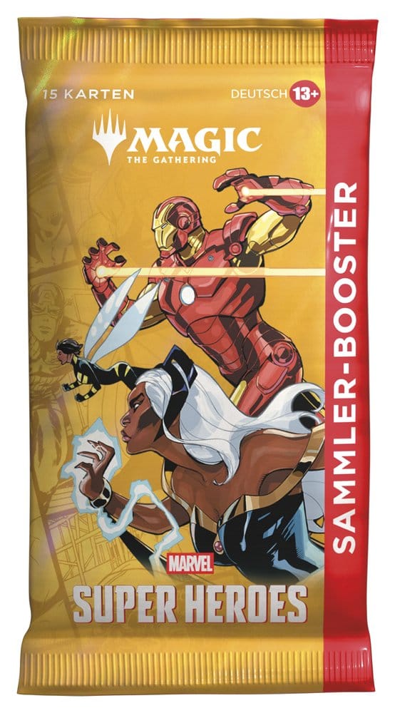 Magic the Gathering Marvel Super Heroes Caixa de Boosters de Colecionador (12) Alemão