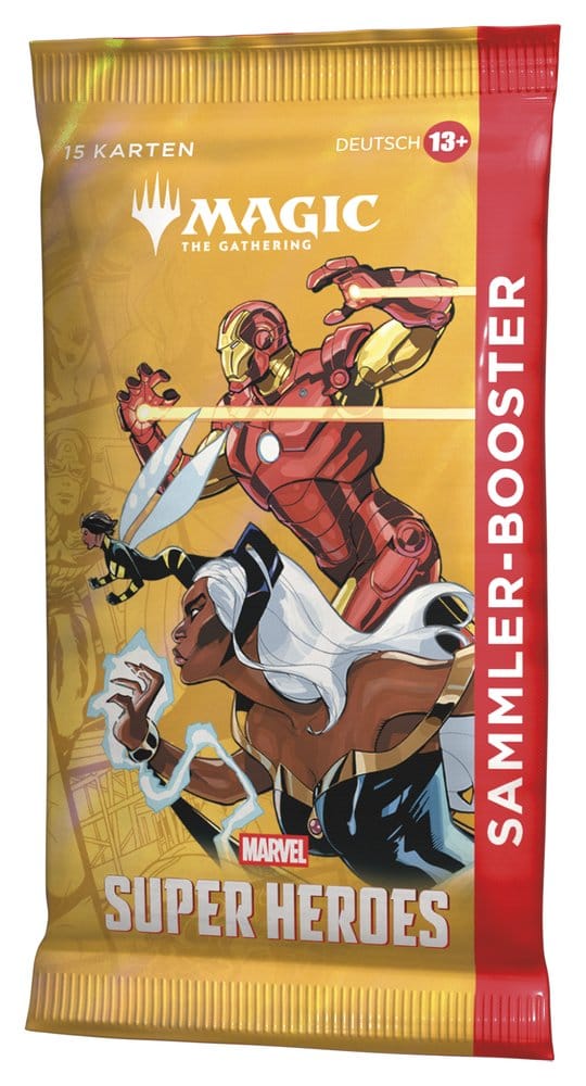 Magic the Gathering Marvel Super Heroes Caixa de Boosters de Colecionador (12) Alemão