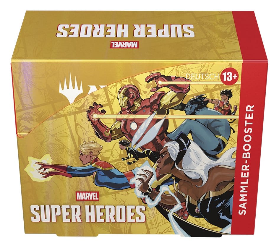 Magic the Gathering Marvel Super Heroes Caixa de Boosters de Colecionador (12) Alemão