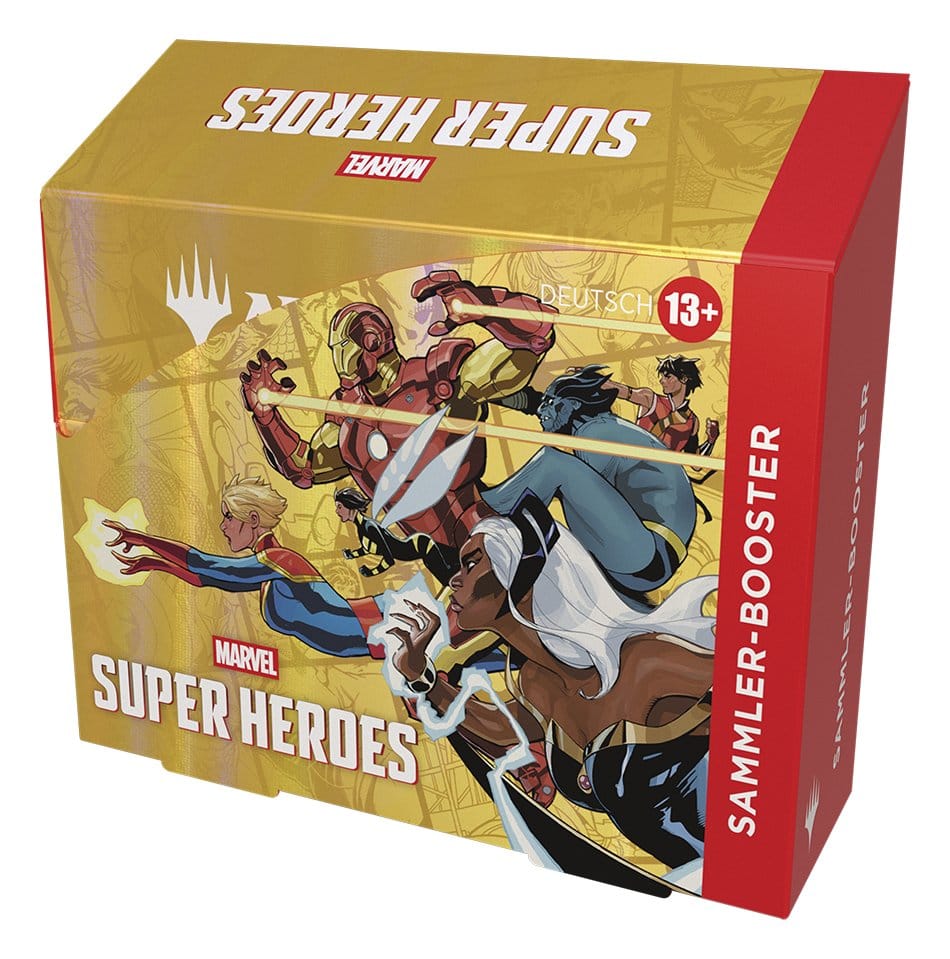 Magic the Gathering Marvel Super Heroes Caixa de Boosters de Colecionador (12) Alemão