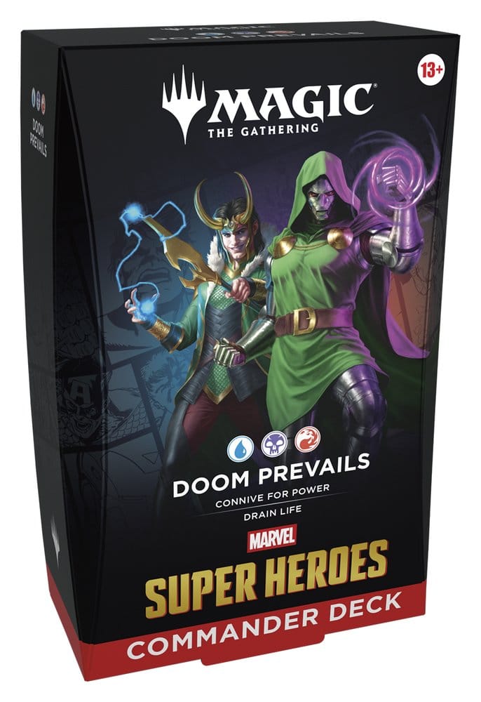 Magic the Gathering Marvel Super Heroes Commander Decks Caja (4) inglés