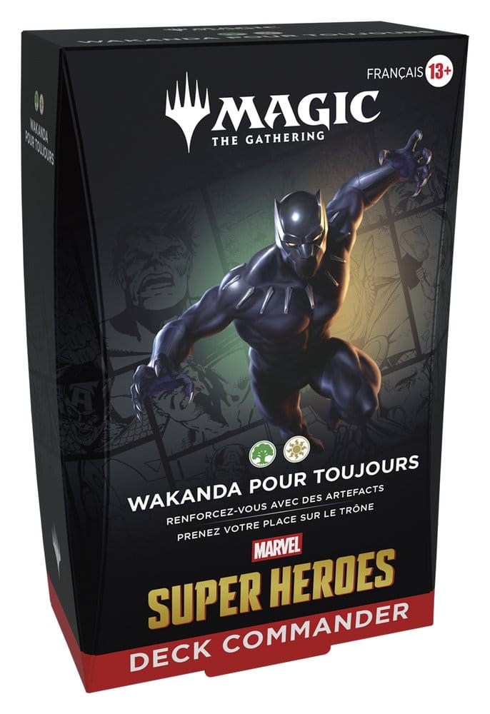 Magic the Gathering Marvel Super Heroes Commander Decks Caja (4) francés