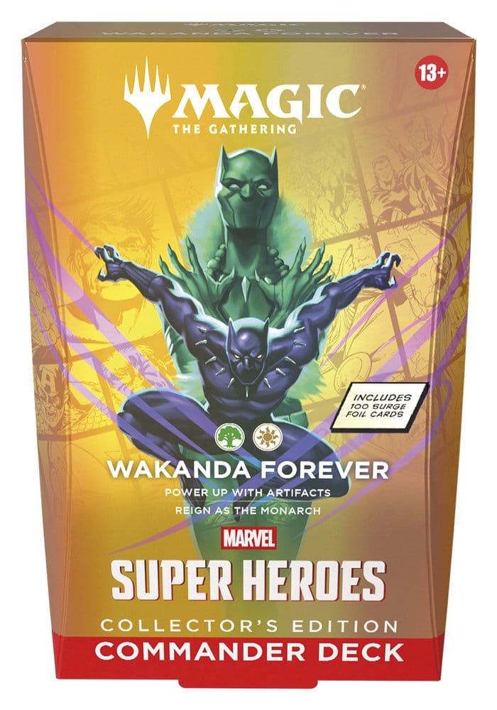 Magic the Gathering Marvel Super Heroes Collector's Edition Commander Decks Caja (4) inglés