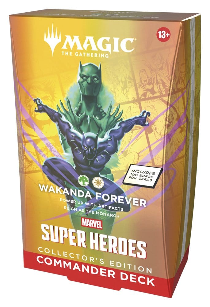 Magic the Gathering Marvel Super Heroes Collector's Edition Commander Decks Caja (4) inglés