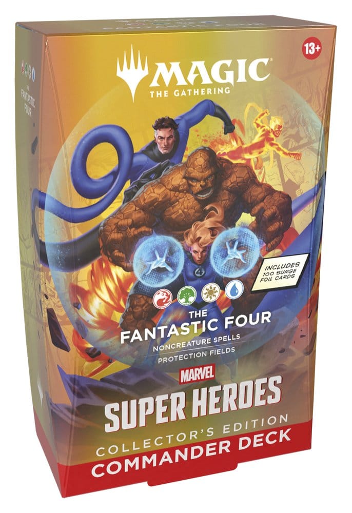 Magic the Gathering Marvel Super Heroes Collector's Edition Commander Decks Caja (4) inglés
