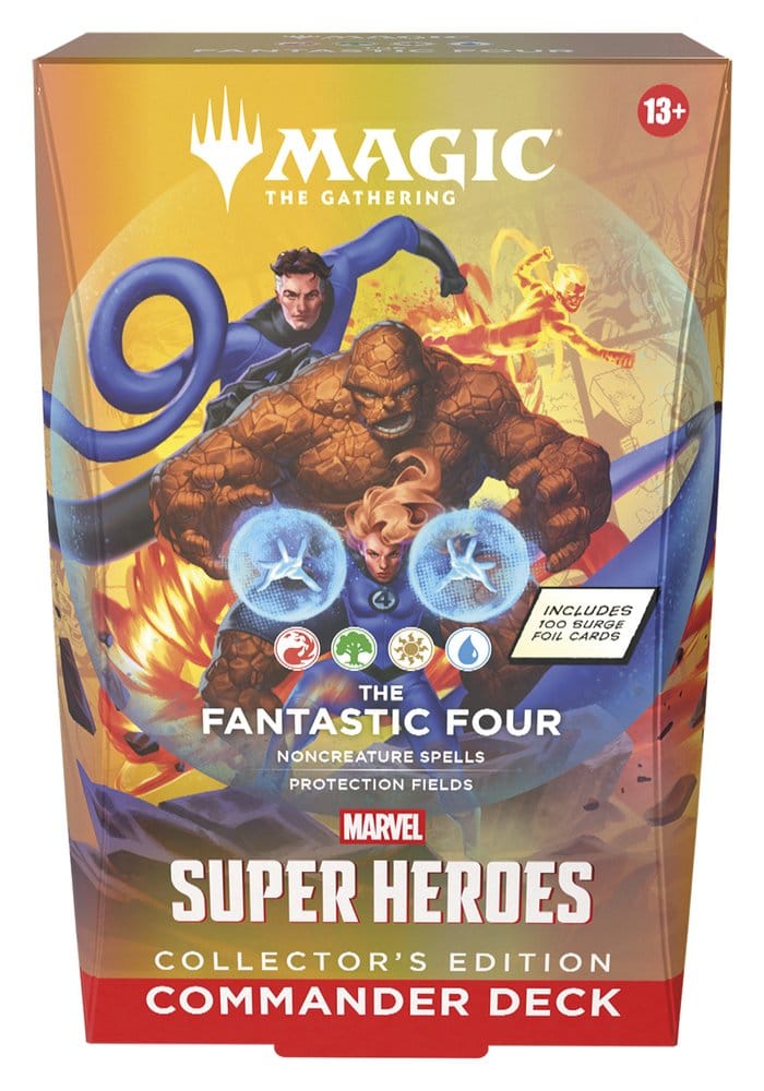 Magic the Gathering Marvel Super Heroes Collector's Edition Commander Decks Caja (4) inglés