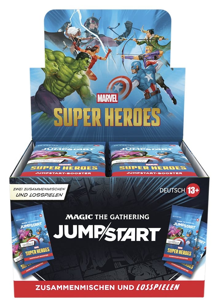 Magic the Gathering Marvel Super Heroes Sobres de Jumpstart (24) alemán