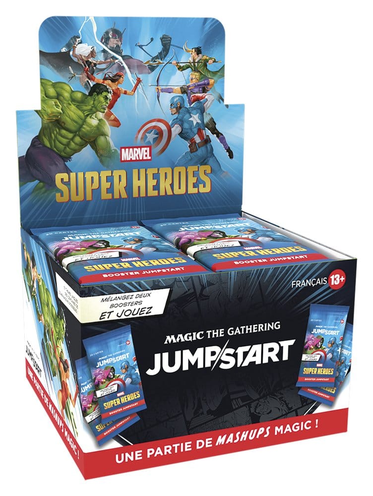Magic the Gathering Marvel Super Heroes Sobres de Jumpstart (24) francés