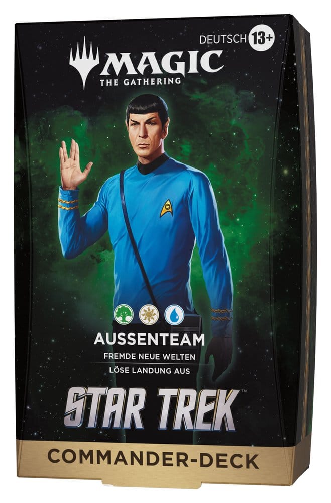 Magic the Gathering Star Trek Baralhos de Commander Caixa (4) alemão